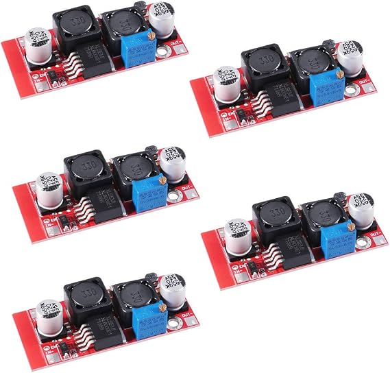 ACEIRMC 5pcs XL6009 Boost Buck DC Adjustable Step Up Down Converter Module Solar Voltage