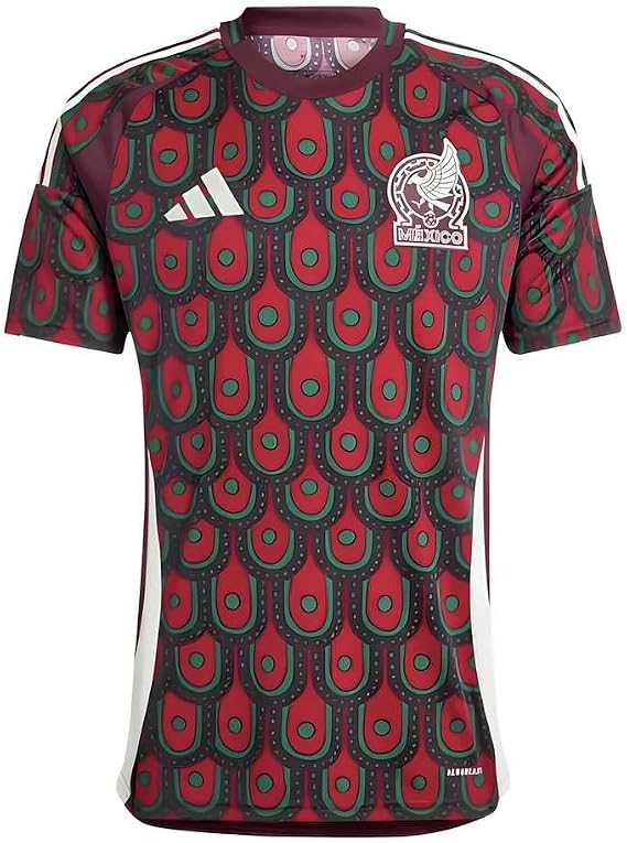 adidas Men's Mexico Home Football Shirt, XXL White