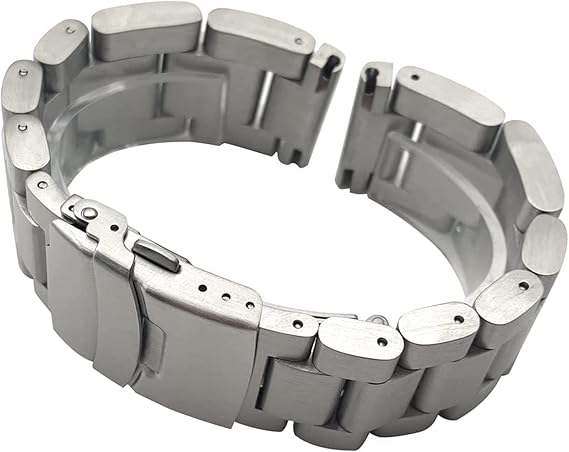 Metal Watch Band Metal Strap Watch Band Curved Strap Watchband Watch Strap Stainless Steel Watch Band Bracelet 22mm 24mm 26mm Solid Thicken Metal Watch Band Strap Watch Clasp Watch Strap Watch Women