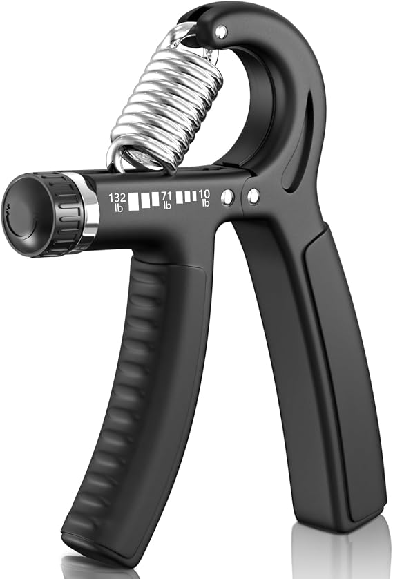 FitBeast Grip Strengthener Forearm Strengthener, Adjustable Hand Grip for Strength Training & Rehabilitation, 10-132 lbs Resistance, Ideal for Athletes and Physical Therapy