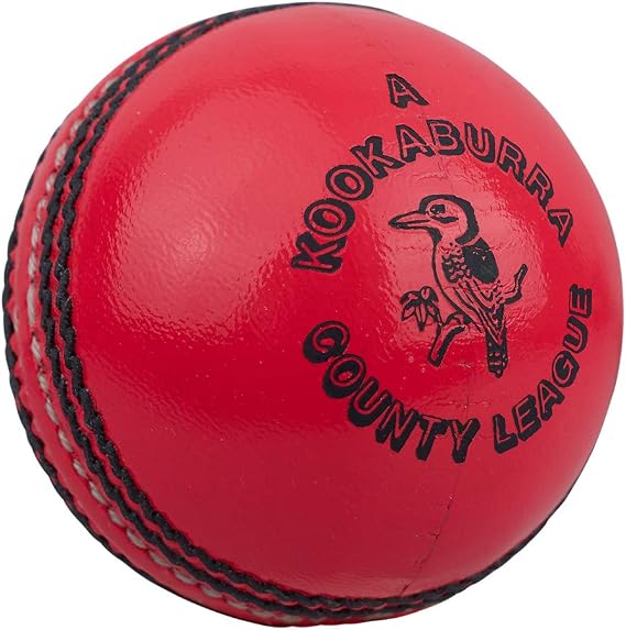 Kookaburra County League Cricket Ball, Pink - Mens, Youths and Womens
