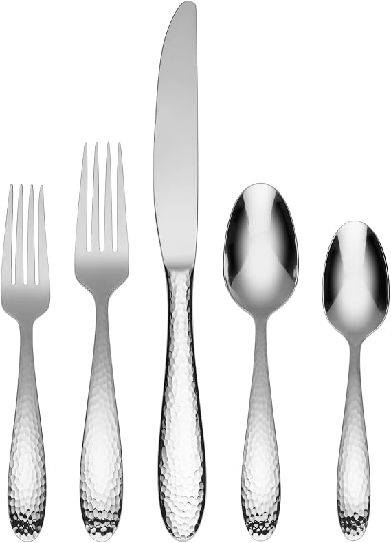 Oneida Reyna 45-Piece 18/0 Silverware Set for 8, Flatware