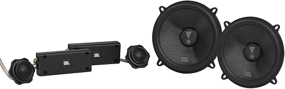 JBL Stadium 52CF 2-Way Car Sound System - 240 Watt Components Car Speaker Box Set with 133 mm 2-Way Component Speaker System