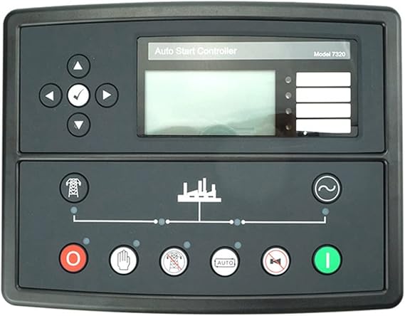 Diesel Generator Set Controller DSE7320 Generator Automatic Control Panel, Automatic Detection And Protection Control Panel