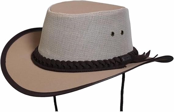 Aussie Cooler Canvas Mesh Hiker Beige
