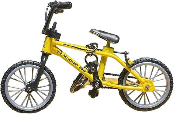 Mini Bicycle Model Keychain, Red