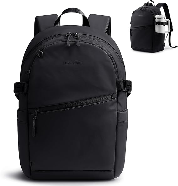 LOVEVOOK Unisex Casual Backpack, Durable Work College Backpack for Women