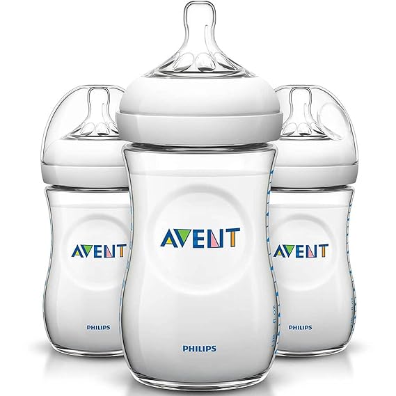 Philips Avent Natural Baby Bottle (Pack of 3)