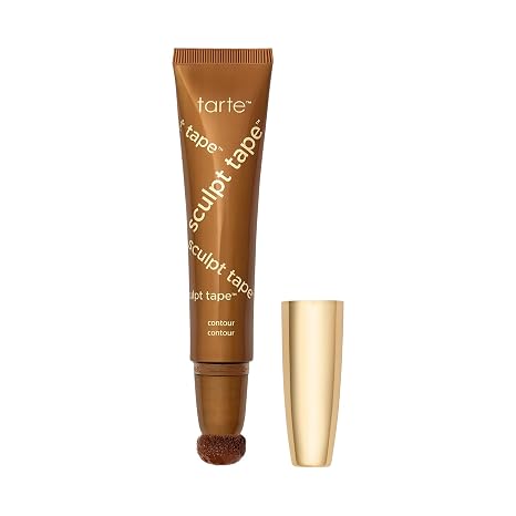 tarte sculpt tape contour Lightweight Cream Bronzer with Shea Butter for Blendable, Buildable Contour & Natural Looking Sculpted Glow, Vegan & Cruelty Free