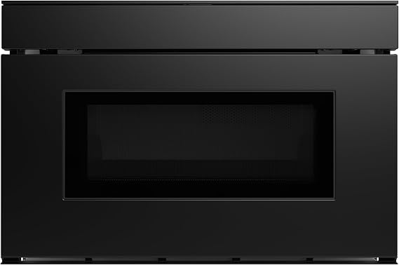 SHARP SMD2479MB Smart Microwave Drawer Oven with Easy Wave Open, 24-inch, 1.2 Cubic Feet, 950 Watt, Concealed Glass Touch Control Panel, Compatible with Alexa Certified, Black