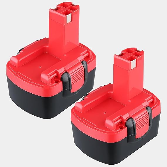 VANON 2Pack 14.4V 4.6Ah BAT140 Ni-MH Replacement for Bosch 14.4V Battery | BAT038 BAT040 BAT041 BAT159 Compatible with Bosch 14.4V Cordless Power Tools