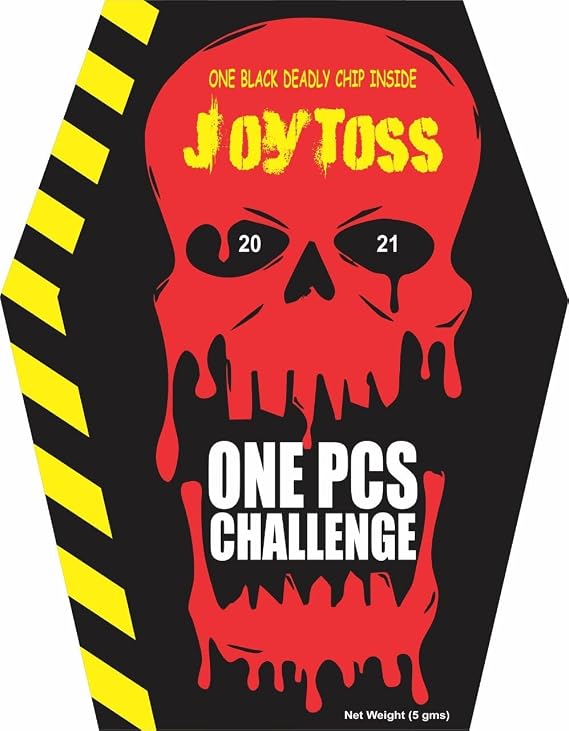 JOYTOSS One Pcs Chips Challenge (Pack of 1) Black deadly
