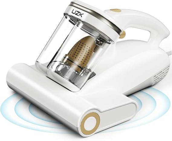 Mattress Vacuum with UV-C Light,16Kpa Bed Vacuum Cleaner for Sofa,Crib