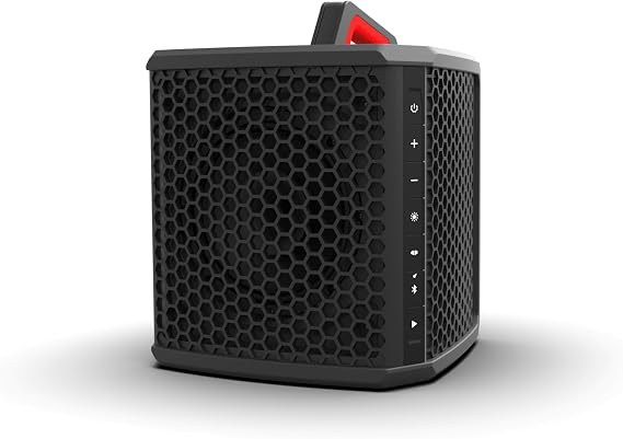 Wet Sounds Portable Bluetooth Speaker, IP67 Waterproof, 126dB, Stackable | SKAA Wireless Audio, 40-Hr Lithium-Ion Battery, 60-Ft Bluetooth Range, 25 lbs, for Boats, Beach & Tailgates