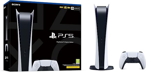 Playtation 5 Digital Edition PS.5 Console (Disc*Free)- U Deal