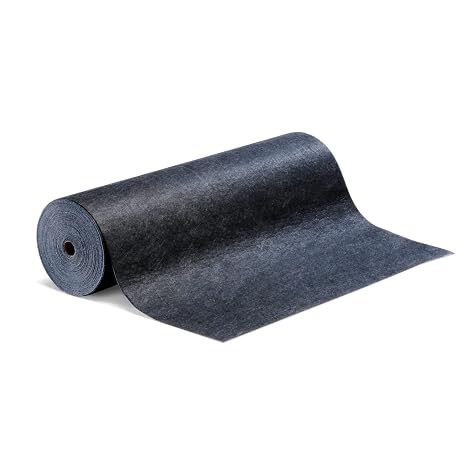 PIG Traffic Mat with Poly Backing Absorbent Rug | Super Durable Absorbent Mat | Absorbs up to 13 Gallons | 36" x 100' | MAT223