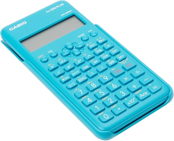 Casio Scientific Calculator FX-220PLUS 2 Light Blue