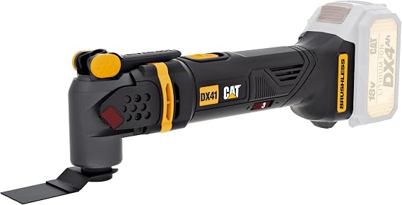 Caterpillar Cat 18V 1 FOR ALL Cordless Oscillating Multi-Tool with Brushless Motor (Tool Only) - DX1B