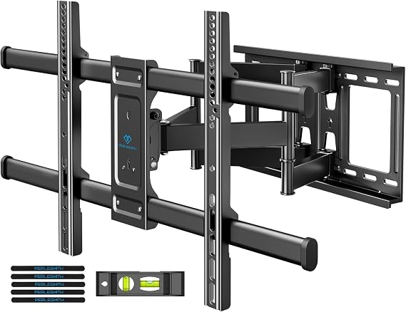 PERLESMITH Full Motion TV Wall Mount for 3782 inch TVs up to 132 lbs