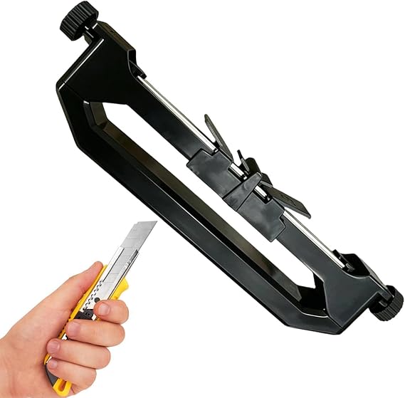 Handheld Pocket Knives Sharpener,Angle Guided Sharpening Supplies | Knives Sharpener Professional - for Apartment Picnic Home Cooks Chefs Camping Workshop Butchers Barbers Farm