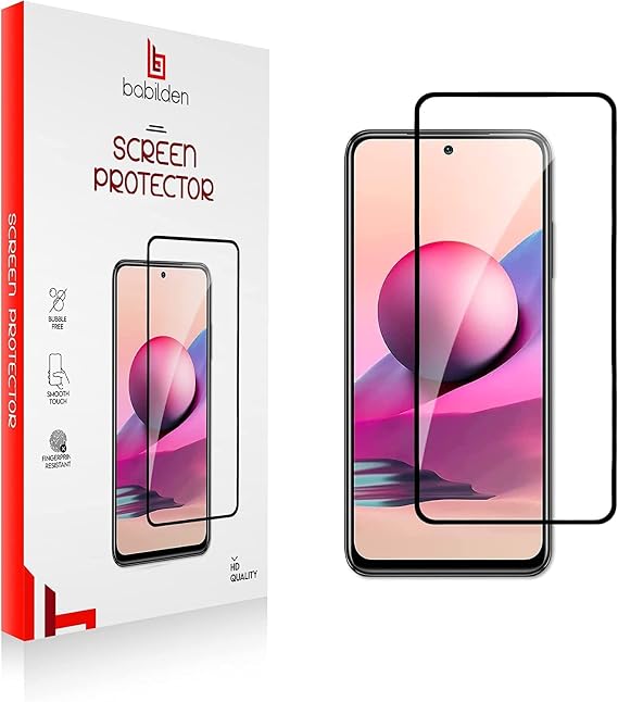 End-to-End Coverage Full Protection Durable Tempered Glass Designed for Xiaomi Redmi Note 9 Pro from Babylon