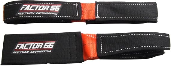 Factor 55 Shorty Strap II with Low Stretch Polyester, 2" Width x 3' Length