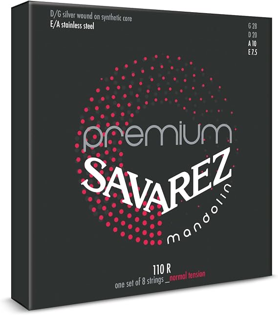 Savarez Saiten für Mandoline SAVAREZ Mandoline Premium Satz 110R
