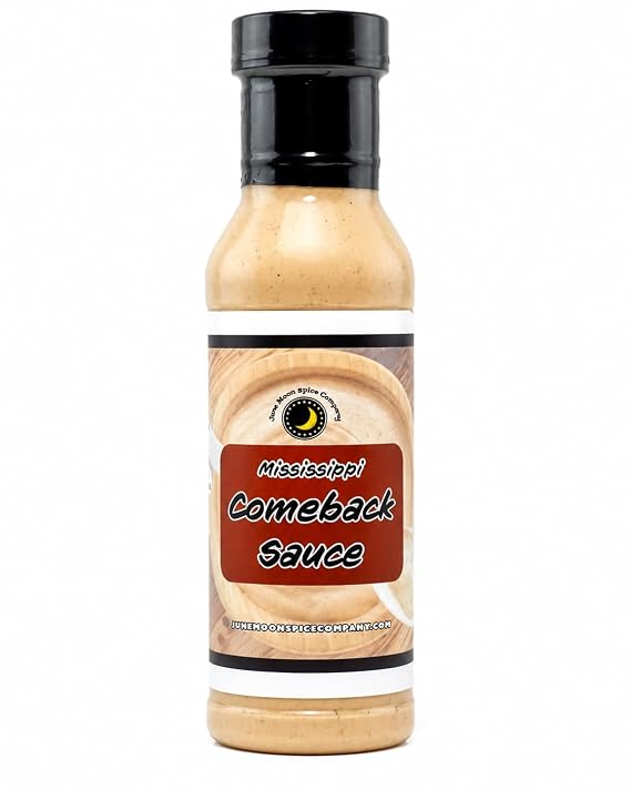 Mississippi Comeback Sauce | Burgers, Fries, Chicken & Dipping | Creamy, tangy and slightly spicy sauce for burgers, sandwiches, fries, chicken, seafood, salads, vegetables and dipping.