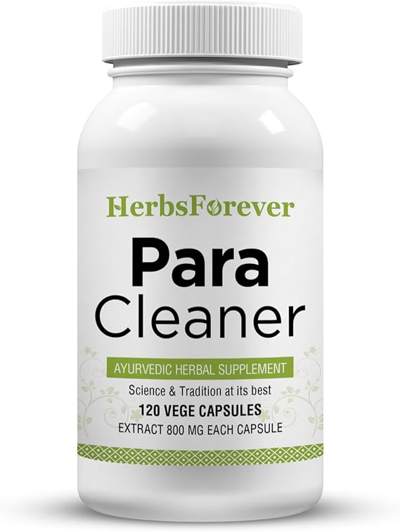 Herbsforever para Cleaner Capsules Detox & Repair Formula Promotes Liver Cleanse 120 Capsule