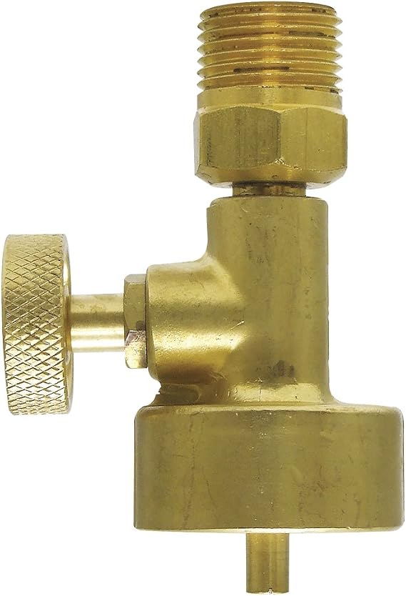 Uniweld FV600 Oxy/Fuel Adapter to Connect an MC Regulator (CGA200) to a Disposable Fuel Cylinder (CGA600)