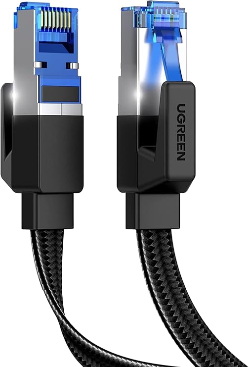 UGREEN Cat 8 Ethernet Cable 10m, 40Gbps Internet Cable (10 Meter Braided)