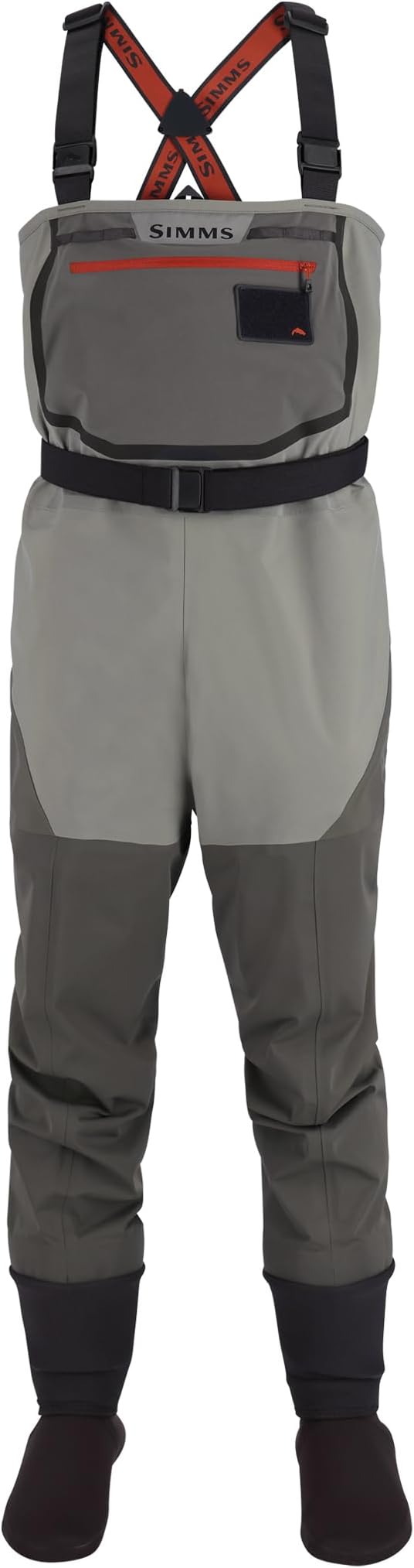 Simms Men's Freestone Stockingfoot Fishing Waders, Smoke