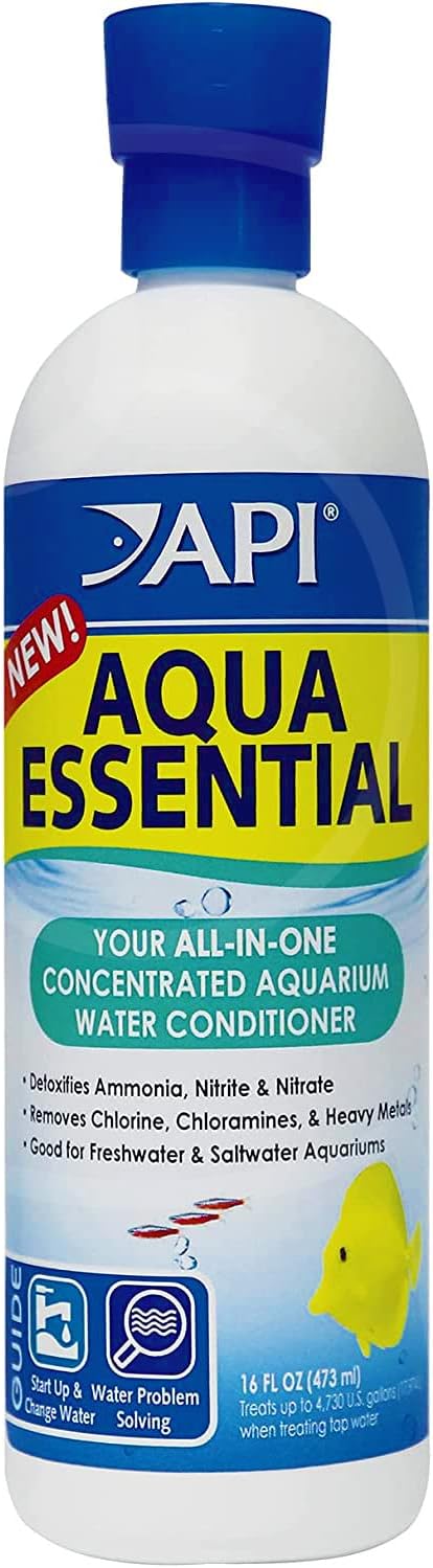 API Aqua Essential Aquarium Water Conditioner, 473 ml Bottle
