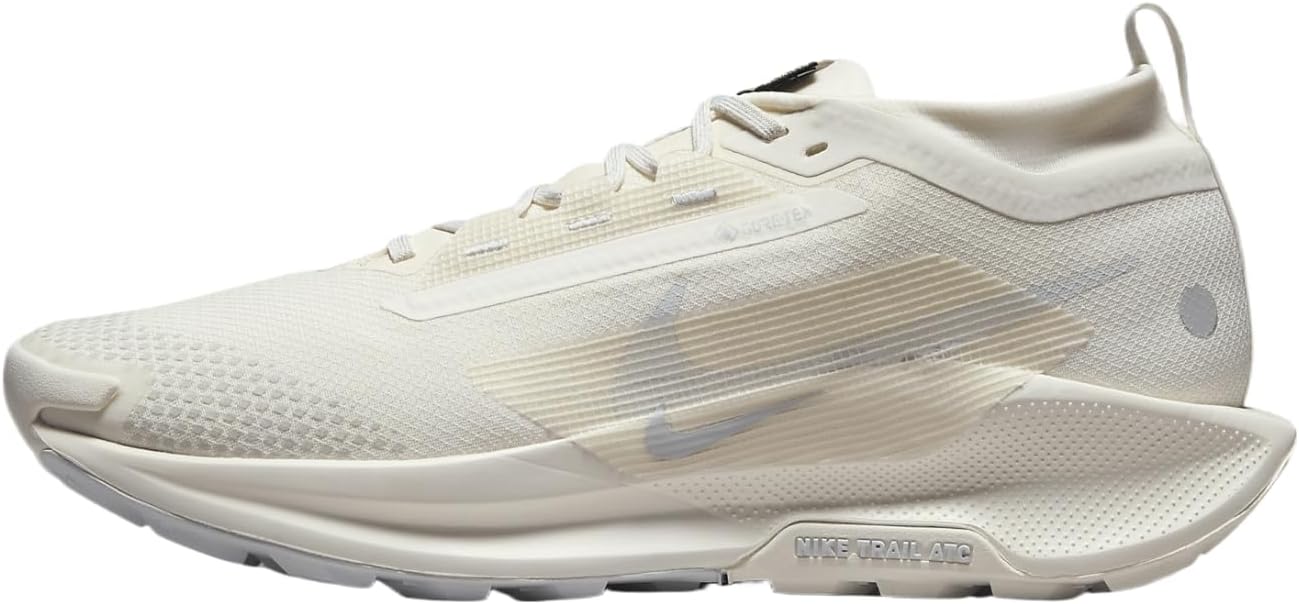 Nike Pegasus Trail 5 Gore-TEX Men's Waterproof Trail Running Shoes (FQ0908-101, White/Photon Dust) Size 8