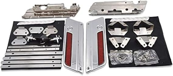 Saddlebag Hardware Kit - Chrome Latch Set - Fits 1993-2013 Harley Touring Models