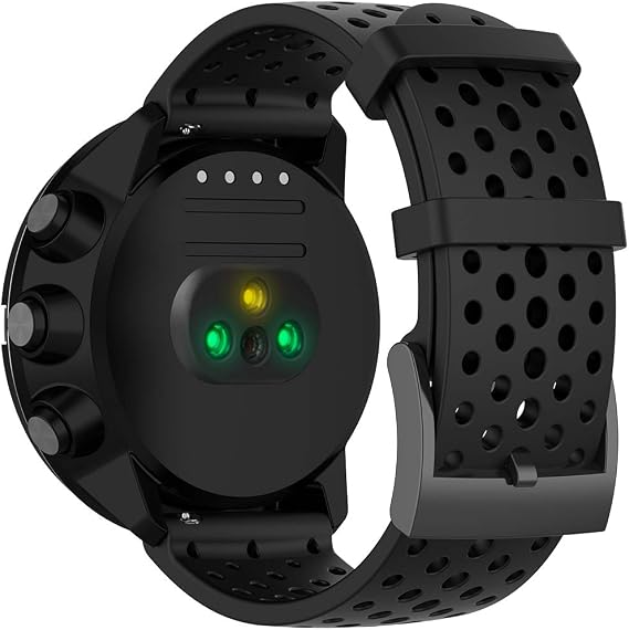 Suunto 9 & Suunto 7 Watch Band, Replacement Silicon Strap Sport Wristband for Men Women
