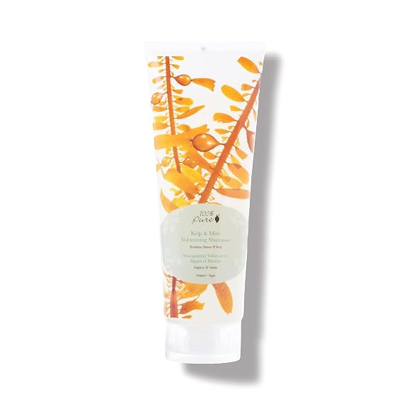100% PURE Kelp & Mint Volumizing Shampoo, 8 fl oz