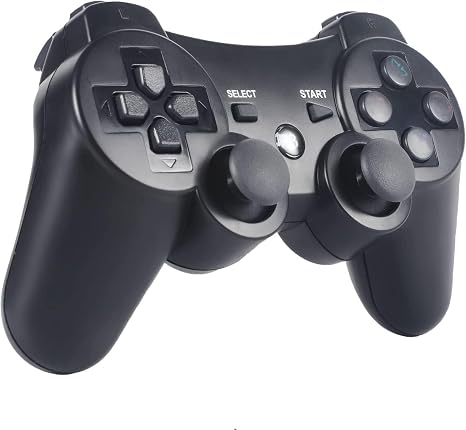 Controller for PS3 Wireless Controller Compatible with Playstation 3 Bluetooth Gamepad with Double Shock Charging Cable