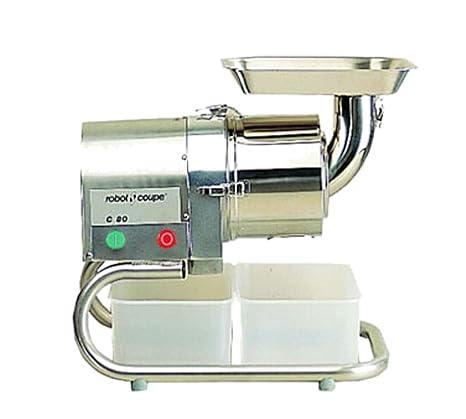 Robot Coupe C80 Automatic Pulp and Juice Extractor, Stainless Steel Continuous Feed Sieve, 165 Pound Per Hour, 120v