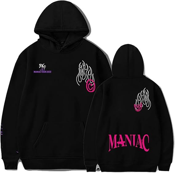 KPOP Skz Hoodies MANIAC Concert Sweater Jisung Felix Hyunjin Merch Pullover for Women