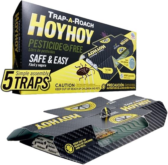 Hoy Hoy Trap-A-Roach - cockroach trap - Box of 5