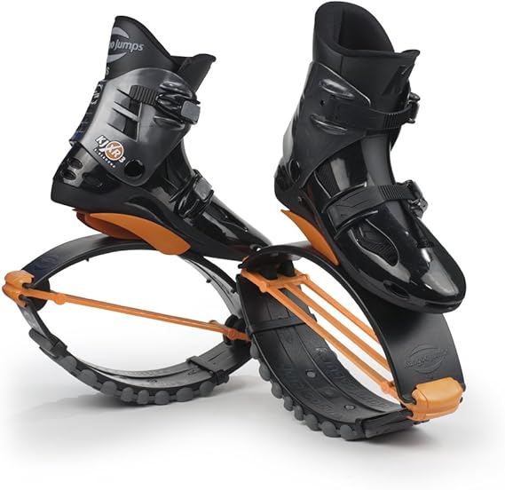 Kangoo Jumps XR3 Model (Black & Orange, X-Large)