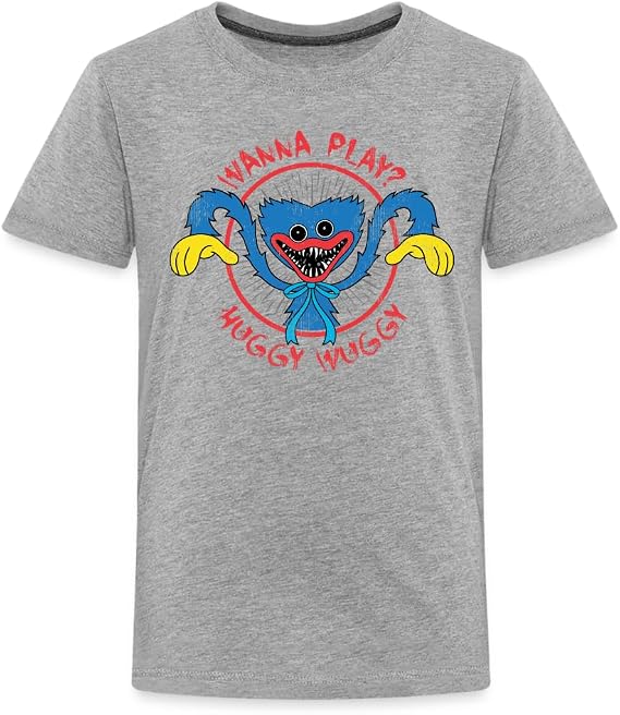 Poppy Playtime - Huggy Wanna Play? T-Shirt (Kids)