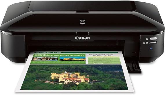 Canon Pixma iX6820 Wireless Business Printer with AirPrint and Cloud Compatible, Black,23.0 (W) x 12.3 (D) x 6.3 (H) | Airprint and Canon Print App, 5 Individual Ink Tanks, 9600x2400 Dpi, Prints Up to 13x19, 23 X 12.3 X 6.3 in, 17.9 Lb
