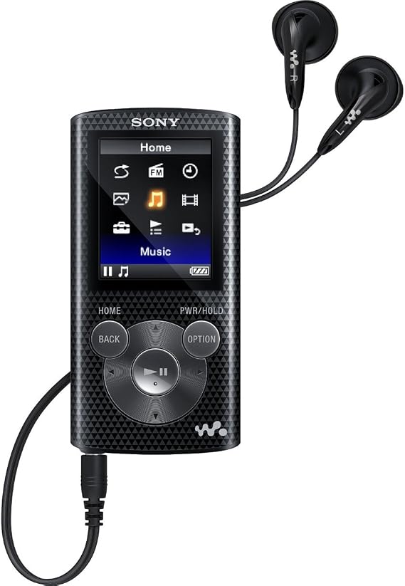 Sony NWZE384 8 GB Walkman MP3 Video Player (Black)