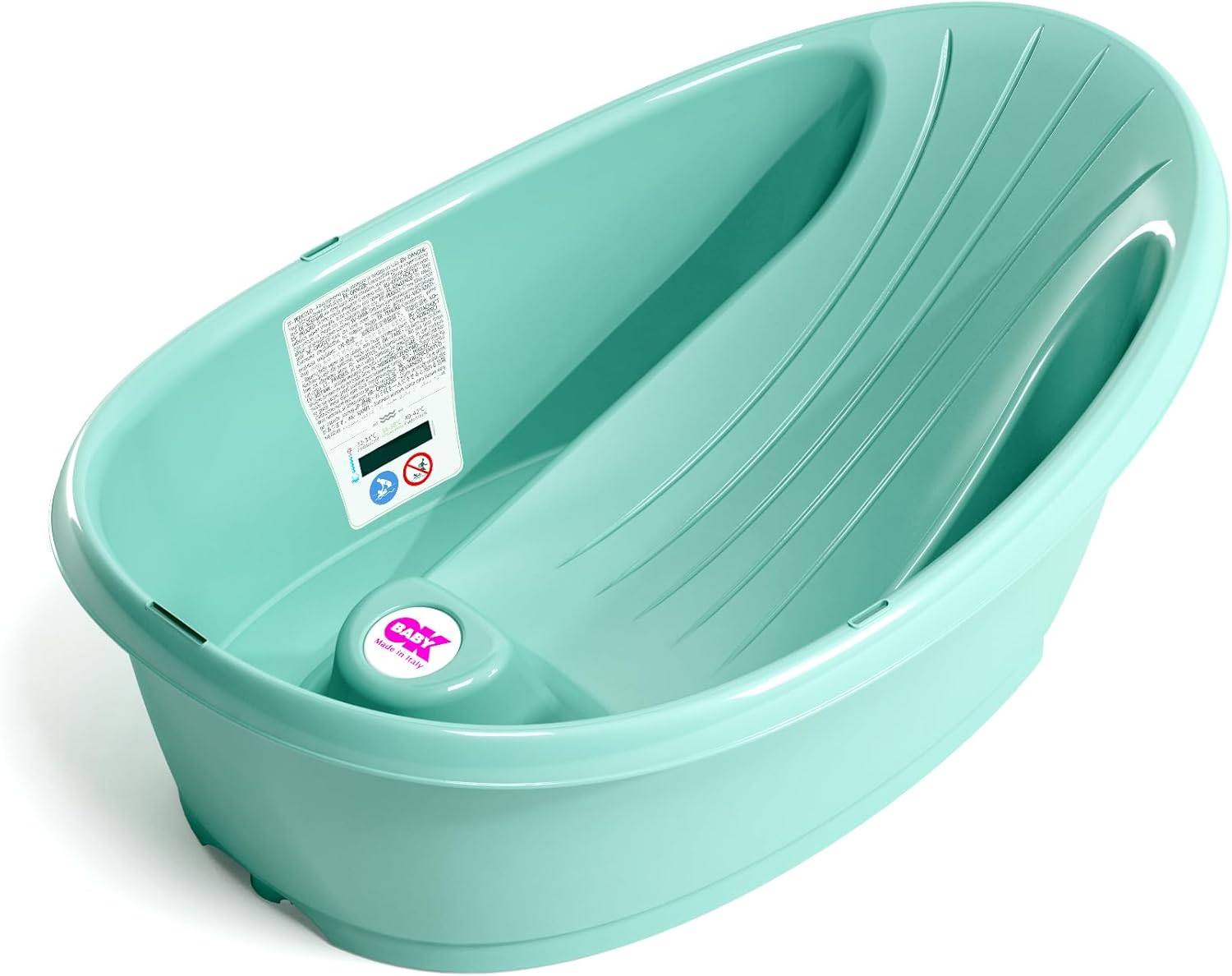 OKBaby Onda Baby Compact Shower Baby Bath, Turquoise