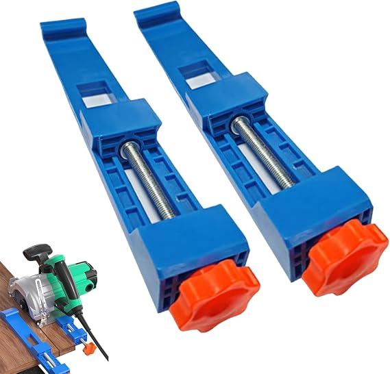 Circular Saw Guide Rail - TRACOMPAN 2Pcs Adjustable Cutting Machine Base Guide for Precision Woodworking Cuts | Electric Circular Saw Milling