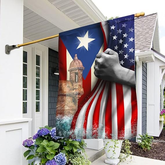 FLAGWIX American Puerto Rican Flag, 30x40 House Flag