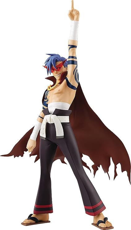 Good Smile Tengen Toppa Gurren Lagann: Kamina Pop Up Parade PVC Figure, Multicolor