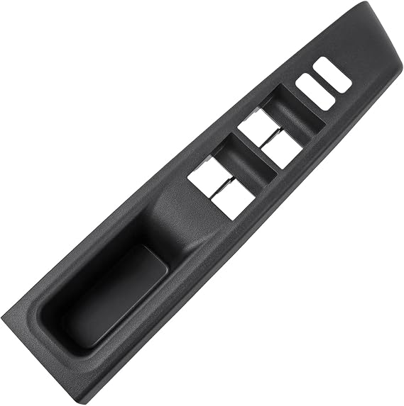 Driver Left Side Front Armrest Door Window Switch Panel Bezel Trim Compatible with 2012-2014 Toyota Yaris Replaces# 74232-52550-C0